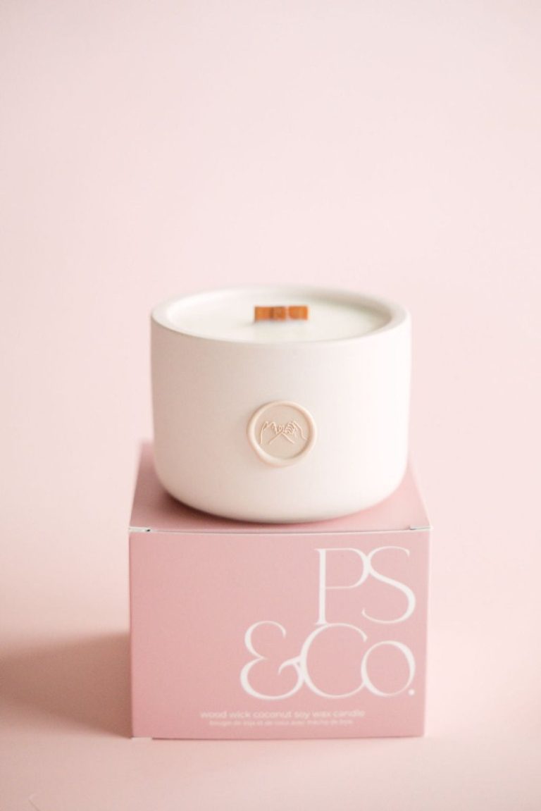 wood wick candles